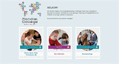 Desktop Screenshot of mondialcollege.nl